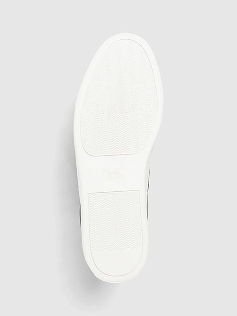 Product image 7 of 10, which shows Rodd & Gunn Endeavour Cruise Leather Trainers, Navy, 6