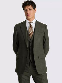 Moss Tailored Fit Performance Suit Jacket, Green