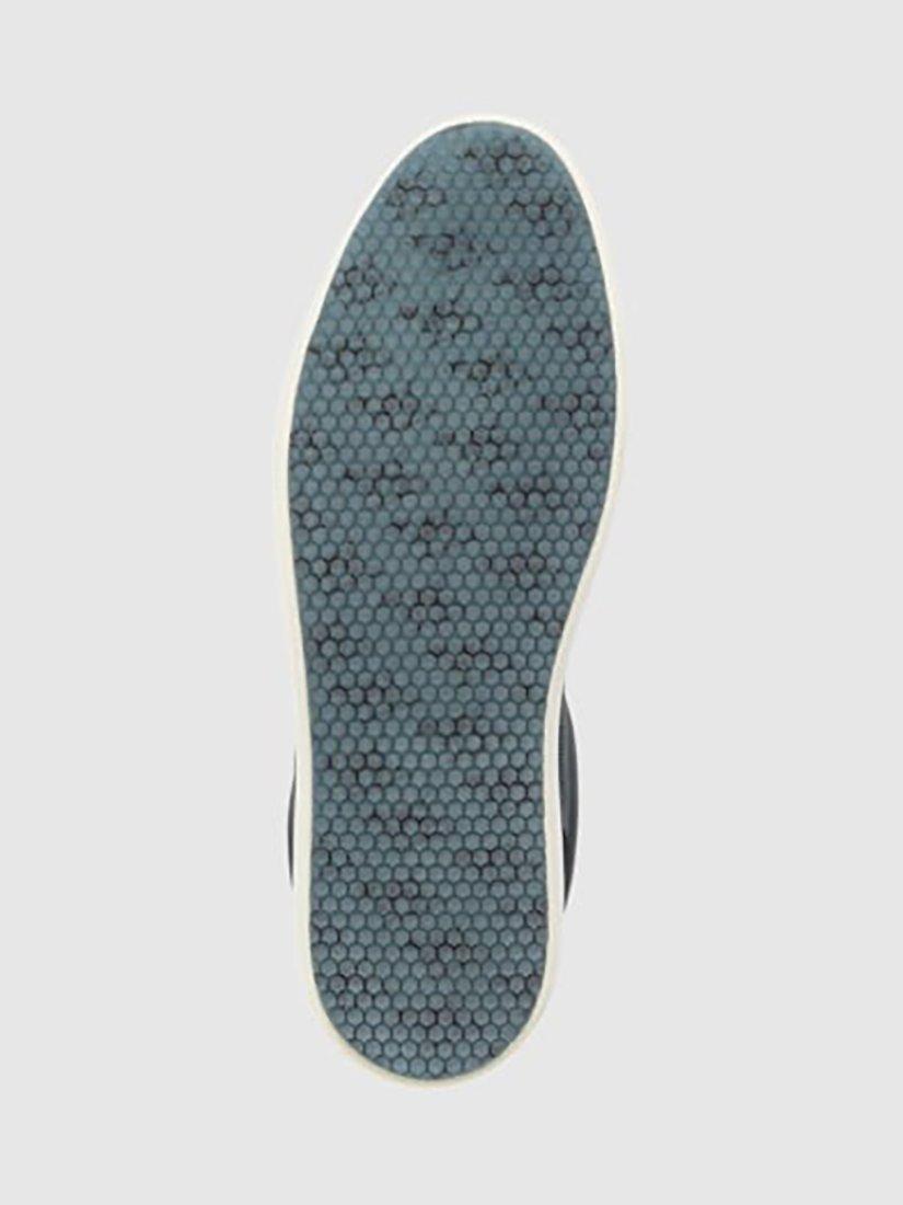 Product image 7 of 10, which shows Rodd & Gunn Transit Leather Lace Up Trainers, Sea, 6