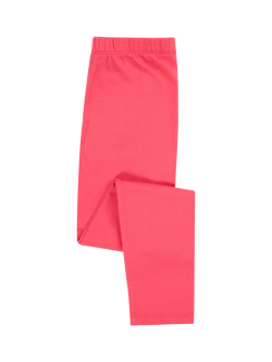 Frugi Kids' Libby Cotton Leggings, Rose