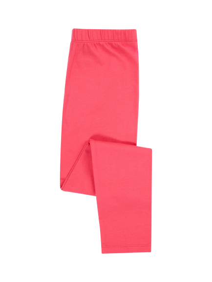Frugi Kids' Libby Cotton Leggings, Rose