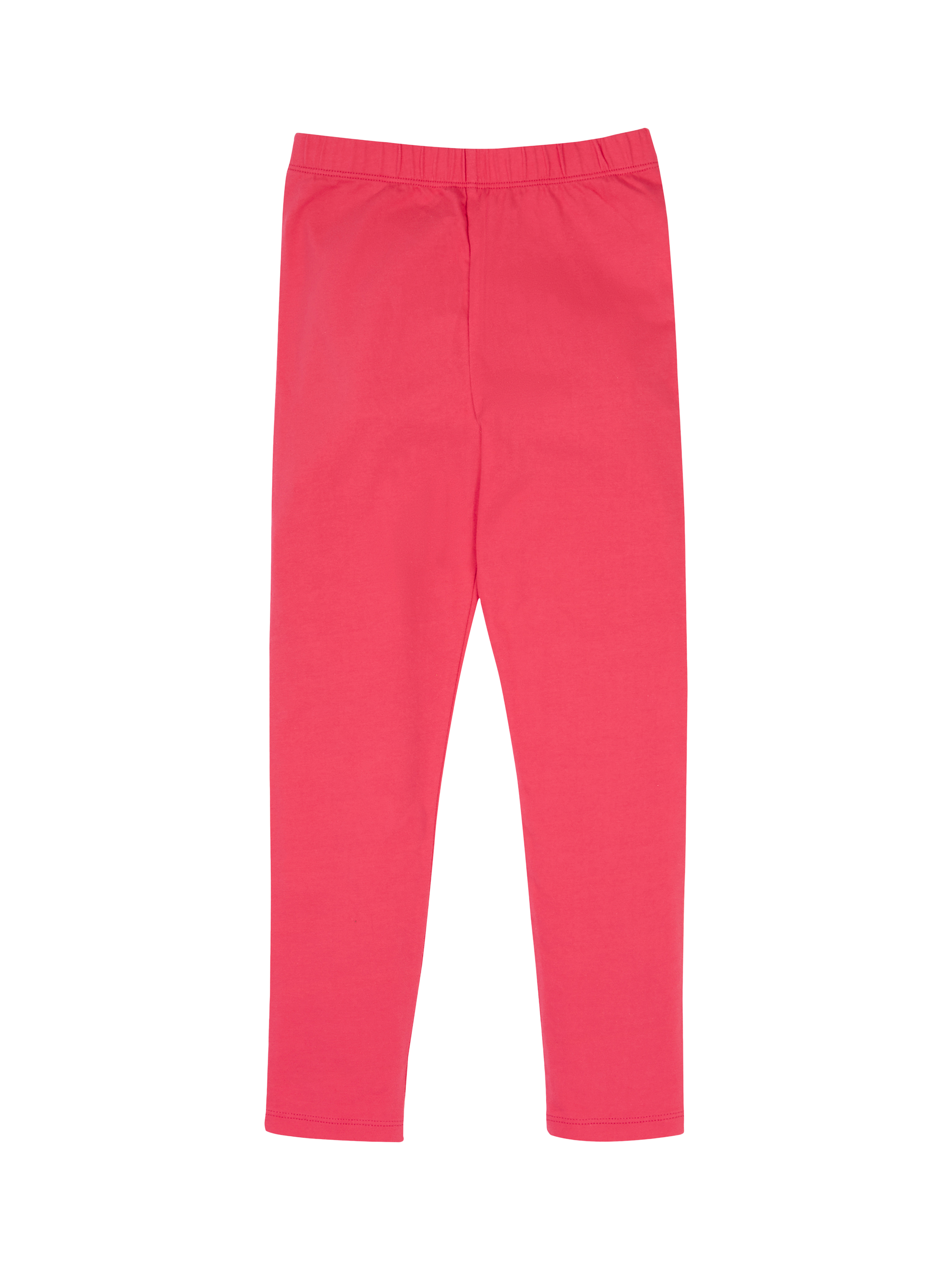 Product image 2 of 4, which shows Frugi Kids' Libby Cotton Leggings, Rose, Up to 3 months