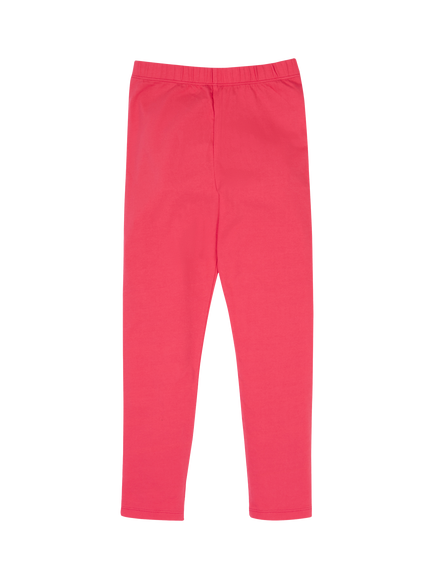 Frugi Kids' Libby Cotton Leggings - view 2, Rose