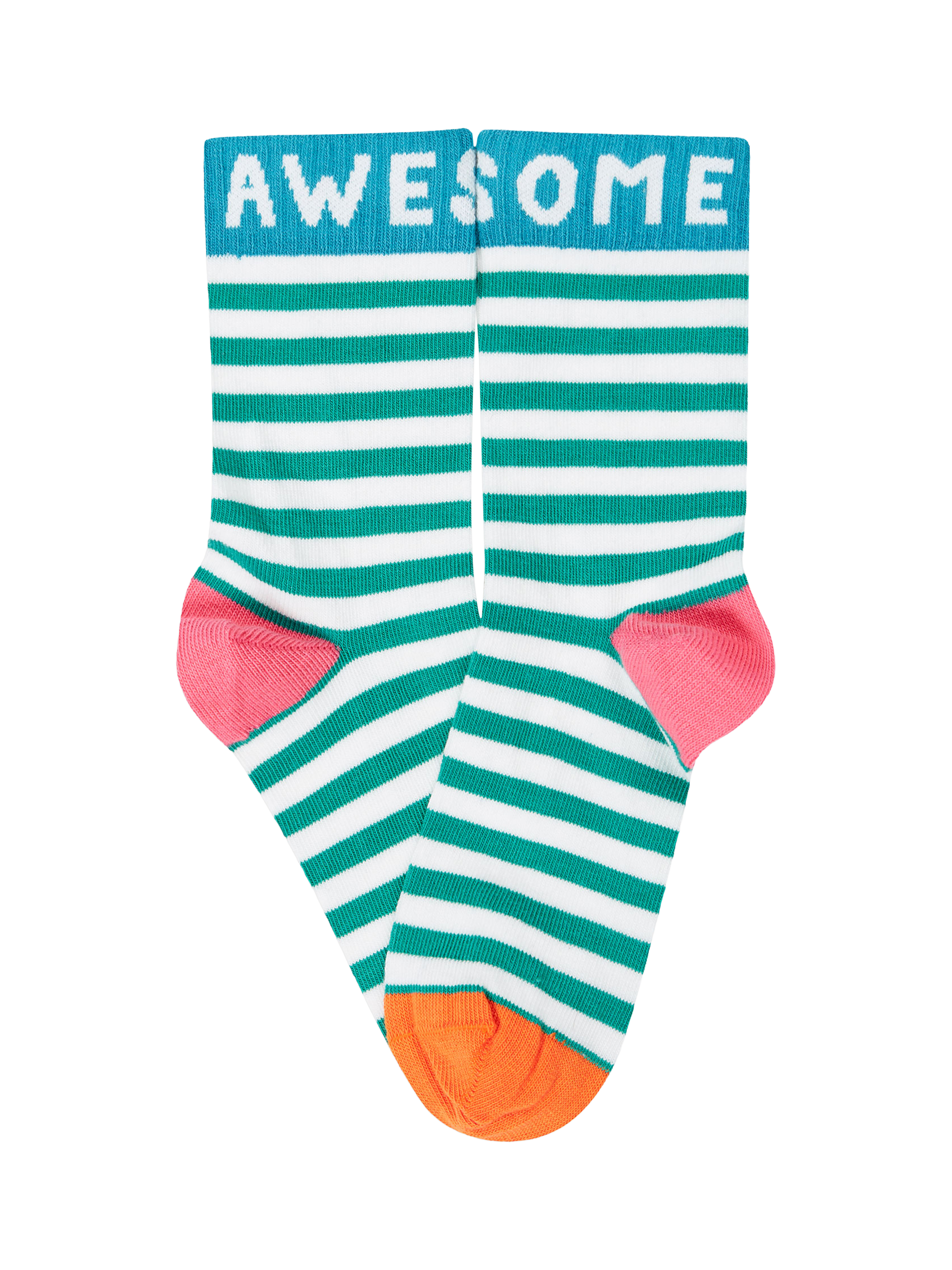 Product image 5 of 9, which shows Frugi Kids' Sunnie Printed Socks, Super Multipack, 13-2