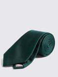 Moss Textured Silk Tie, Green