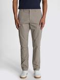 Moss Stretch Cotton Blend Tailored Fit Chinos, Grey