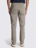 Moss Stretch Cotton Blend Tailored Fit Chinos, Grey