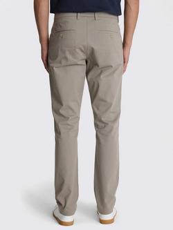 Moss Tailored Stretch Chinos - view 2, Dark Taupe