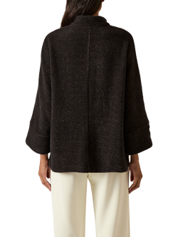 James Lakeland Textured Batwing Jacket - view 2, Black