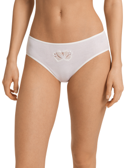 Hanro Kalea Midi Briefs, Off White, Off White