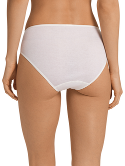 Hanro Kalea Midi Briefs, Off White - view 2, Off White