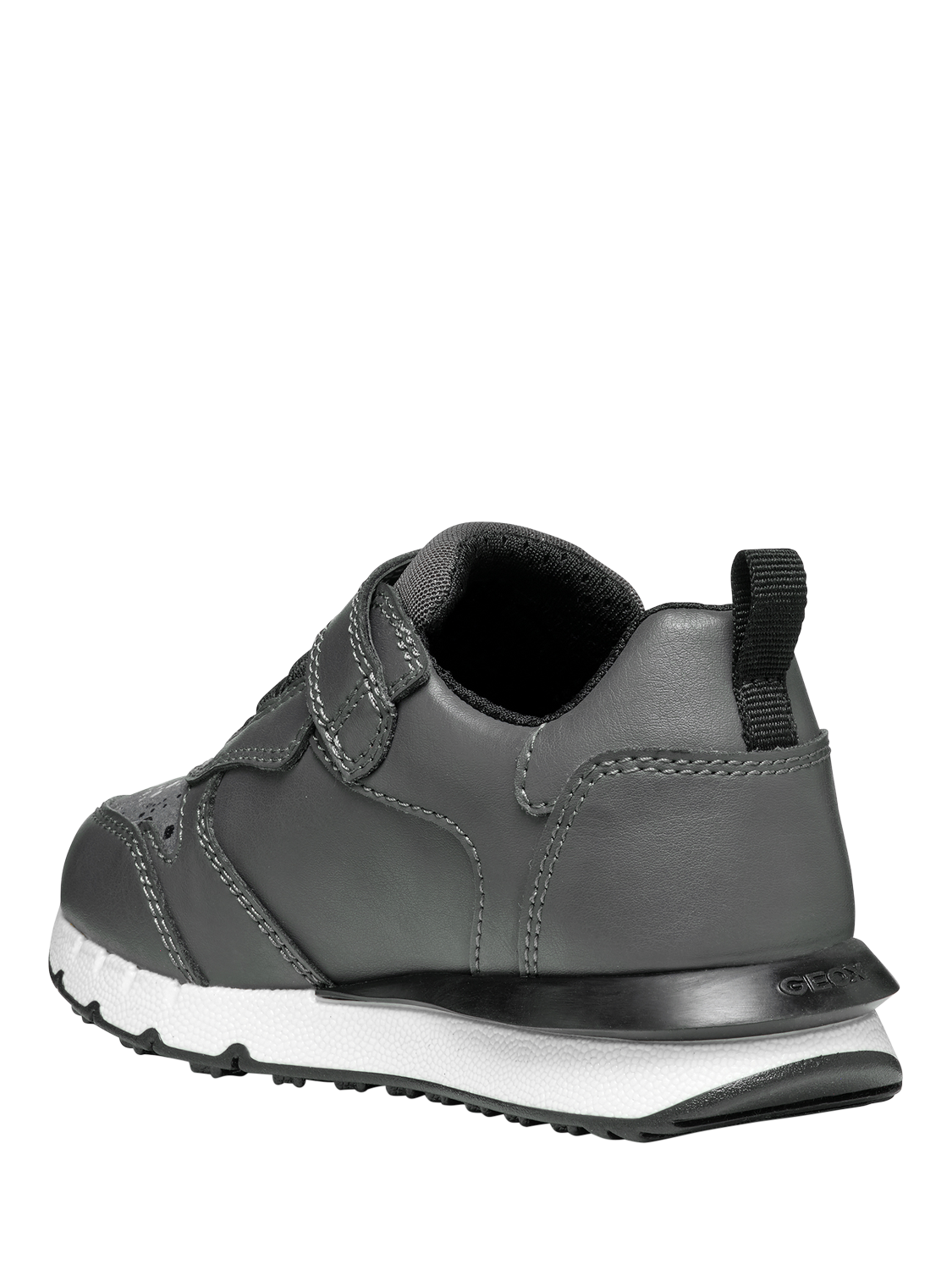 Product image 6 of 10, which shows Geox Kids' Fastics Low Cut Trainers, Dark Grey, EU24