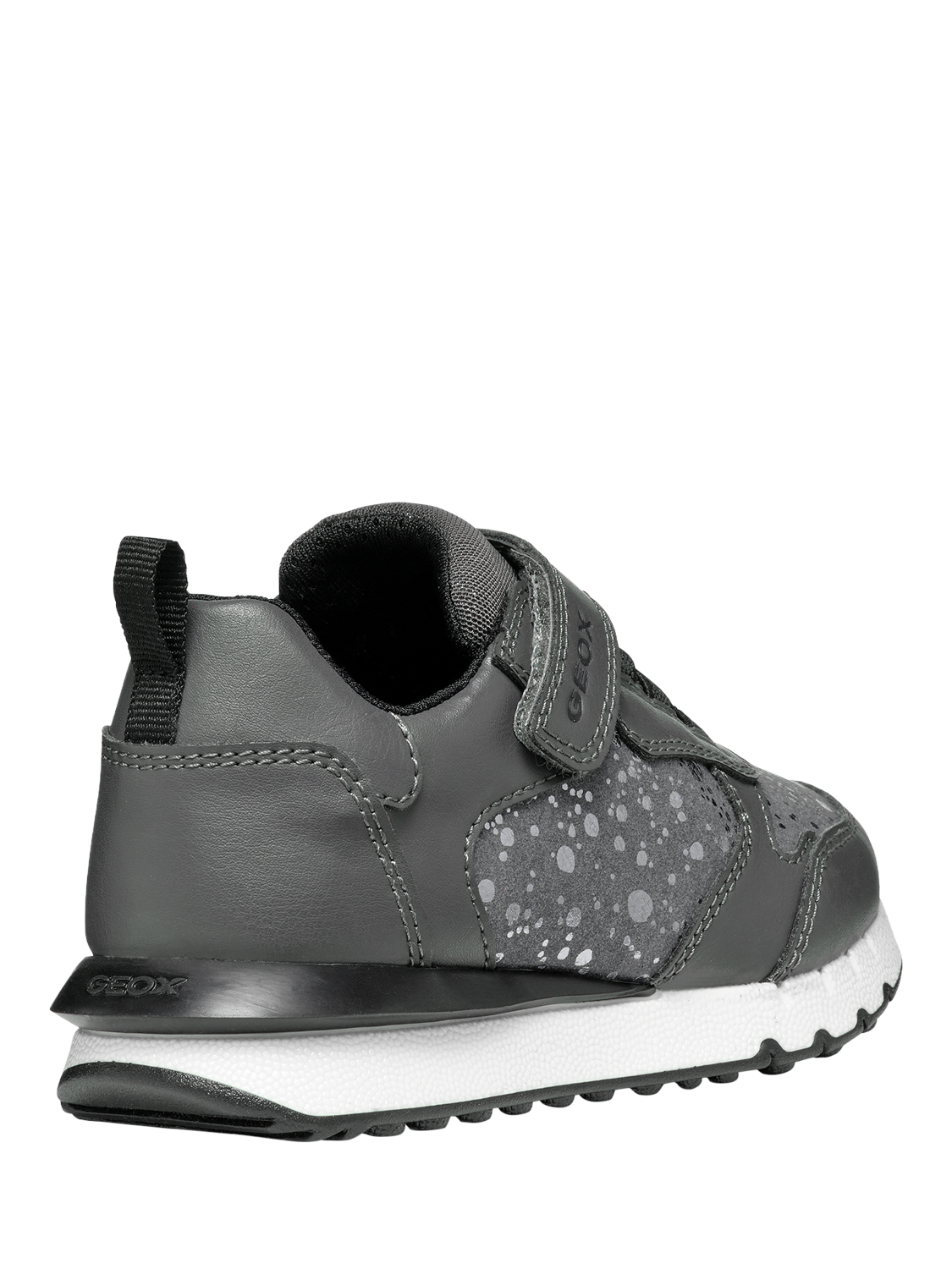 Product image 7 of 10, which shows Geox Kids' Fastics Low Cut Trainers, Dark Grey, EU24