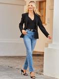 Sosandar Slim Denim Jeans
