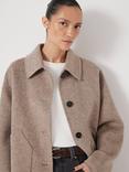 HUSH Wool Collar Jacket