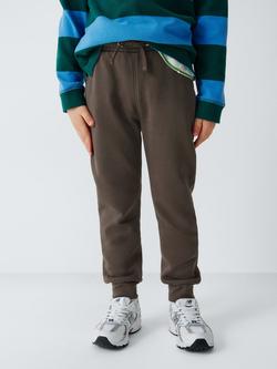 John Lewis Kids' Jersey Joggers, Pack of 2, Multi - view 2, Multi