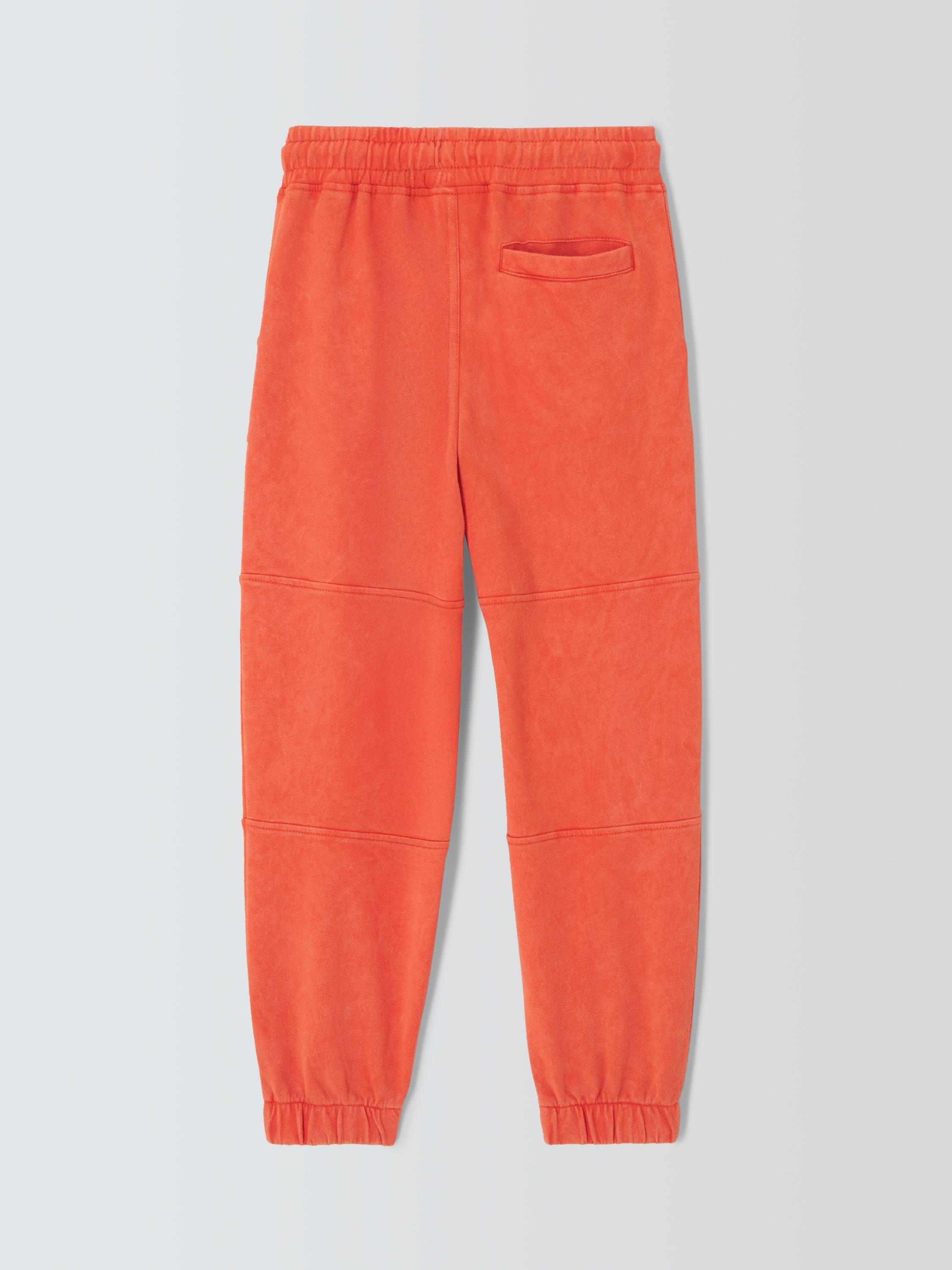 Product image 6 of 7, which shows John Lewis Kids' Optic Jersey Joggers, Red, 3 years