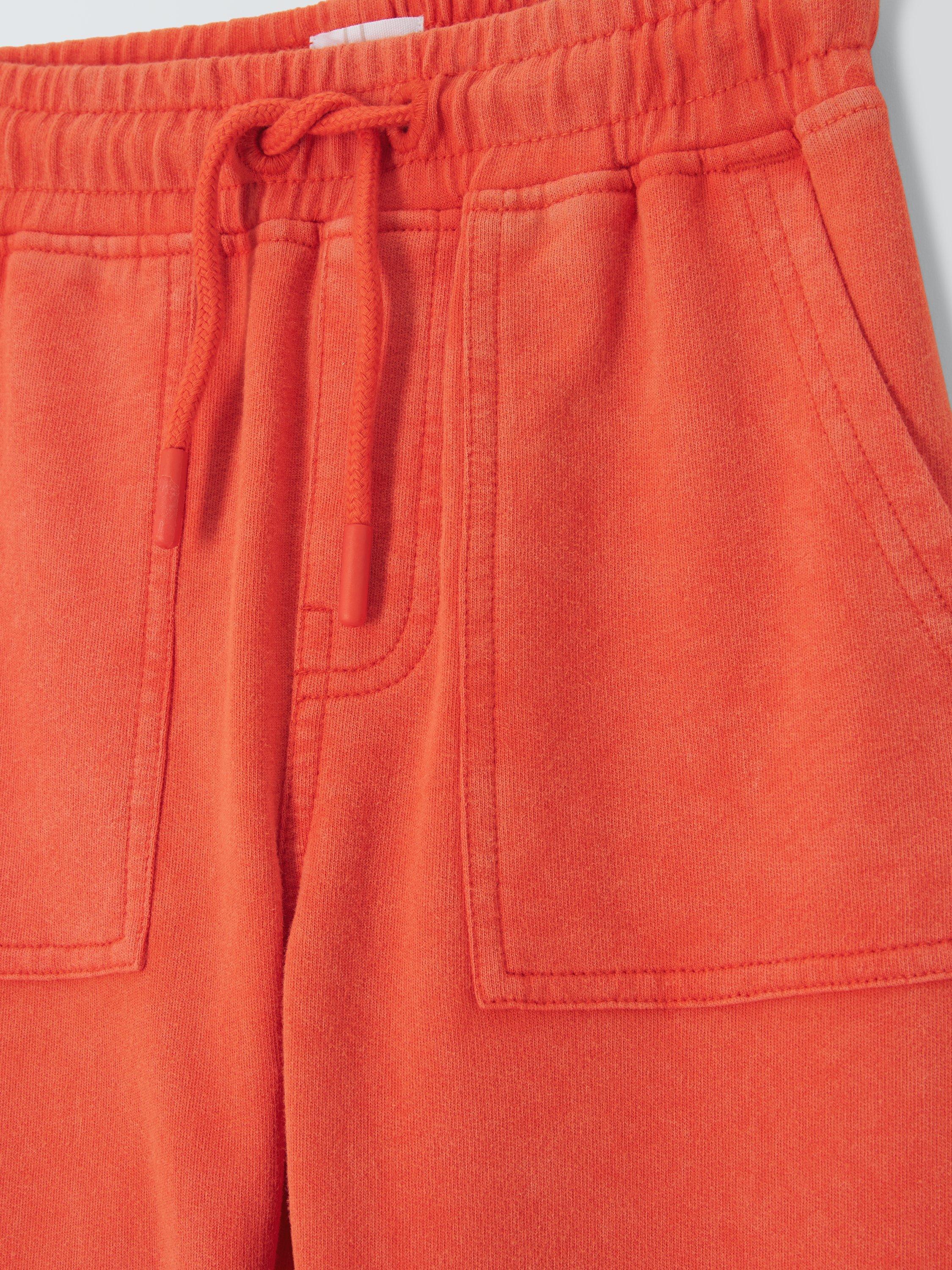 Product image 7 of 7, which shows John Lewis Kids' Optic Jersey Joggers, Red, 3 years