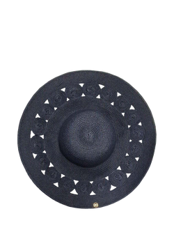 Seaspray Cut Out Detail Sun Hat, Blue Navy, Blue Navy