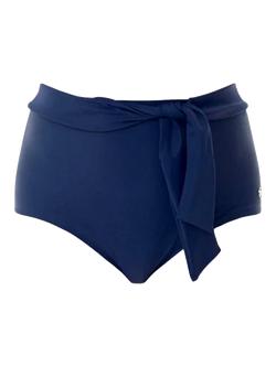 Seaspray Loretta High Waist Bikini Bottoms, Blue Navy, Blue Navy