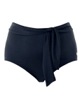 Seaspray Loretta High Waist Bikini Bottoms, Black