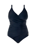 Seaspray Chloe Mock Wrap Swimsuit, Black