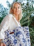 Seaspray Tie-Dye Beach Bag & Purse Set, Natural