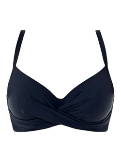 Seaspray Loretta Underwired Bikini Top, Black, Black