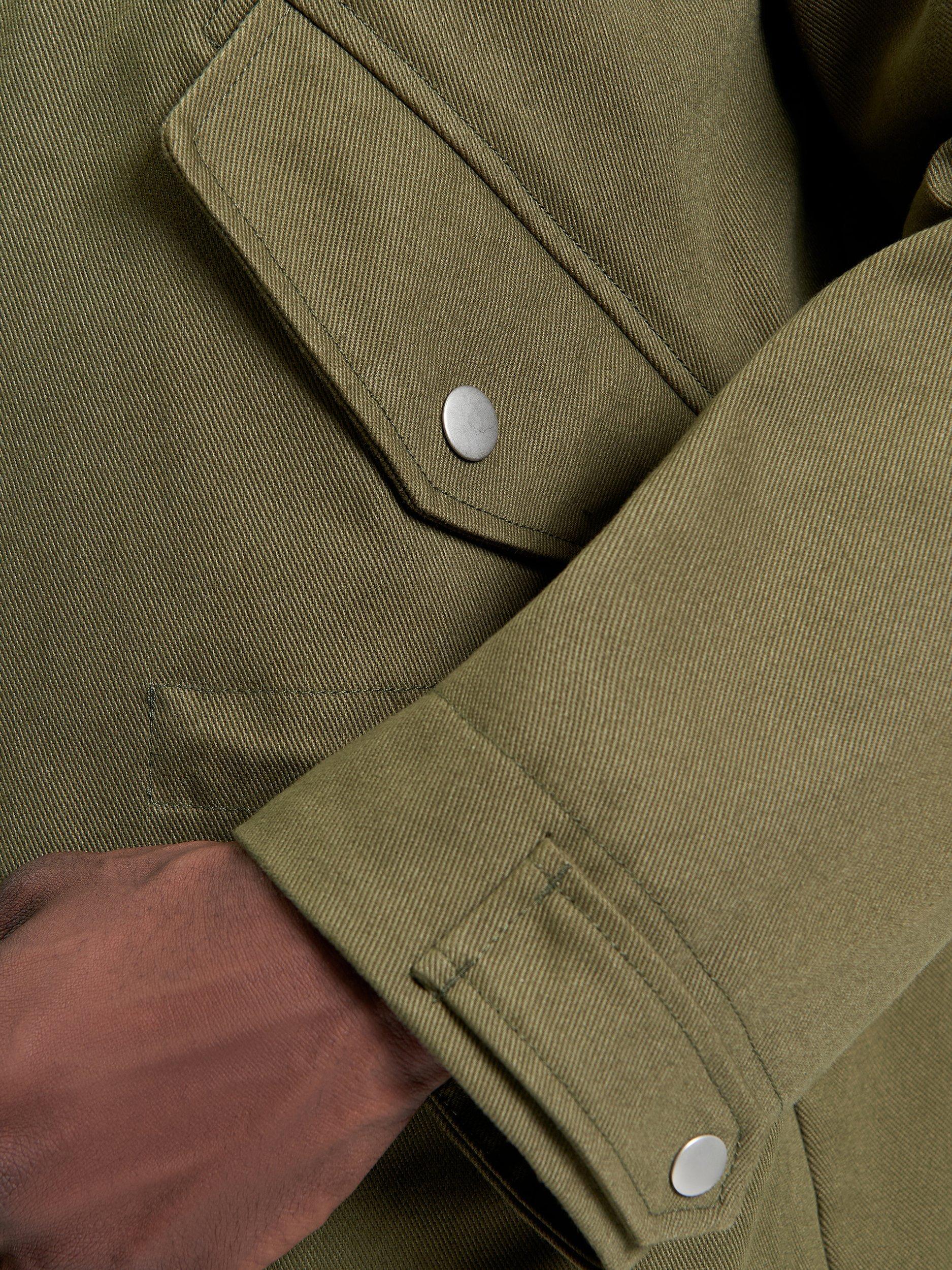 Product image 4 of 5, which shows Ben Sherman Fishtail Parker, Camouflage, S