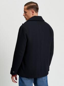 Ben Sherman Short Peacoat - view 2, Dark Navy