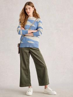 White Stuff Katie Jumper, Blue/Multi