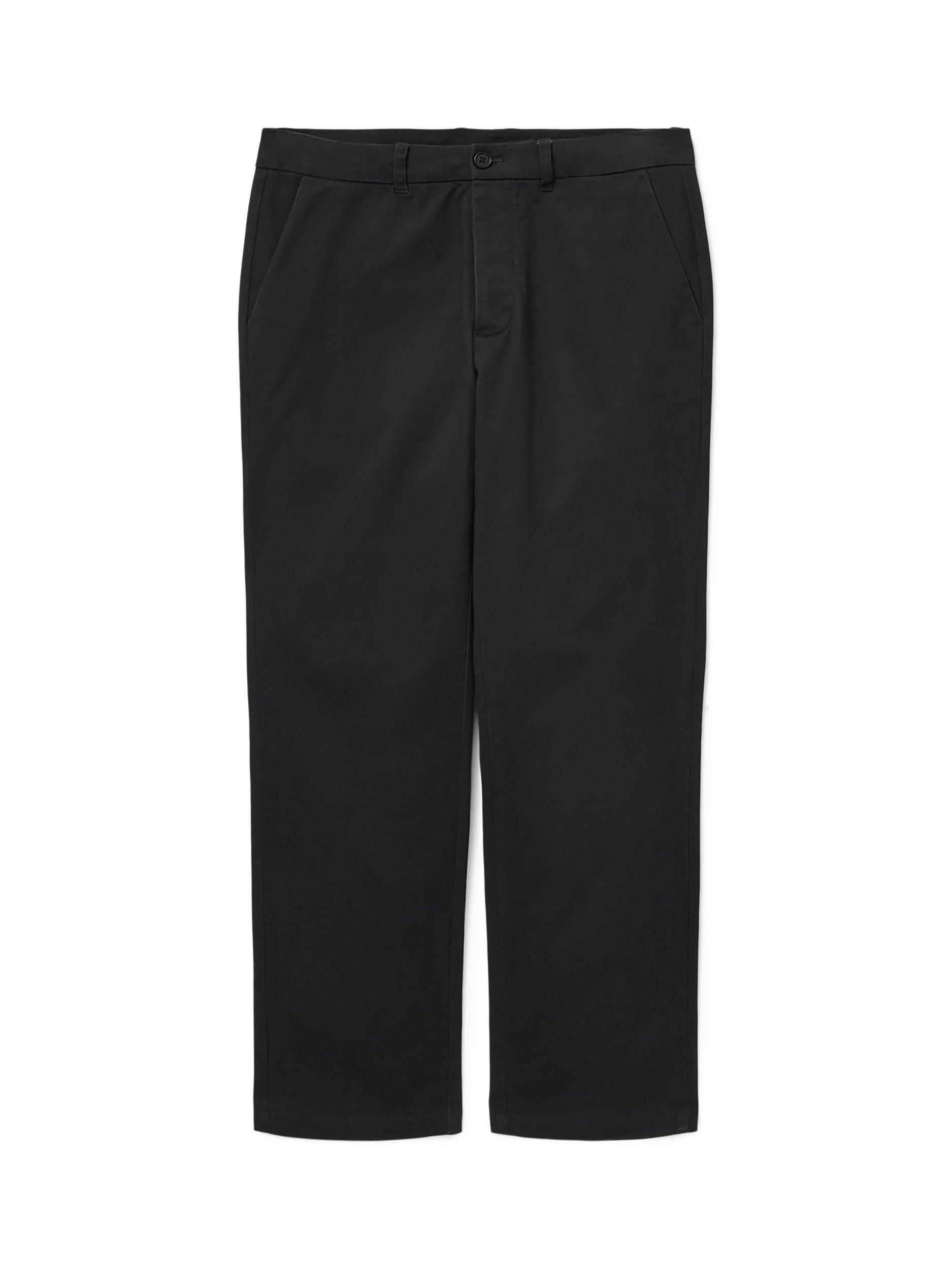 Product image 4 of 8, which shows AllSaints Beckley Slim Fit Cotton Blend Chinos, Black, 28R