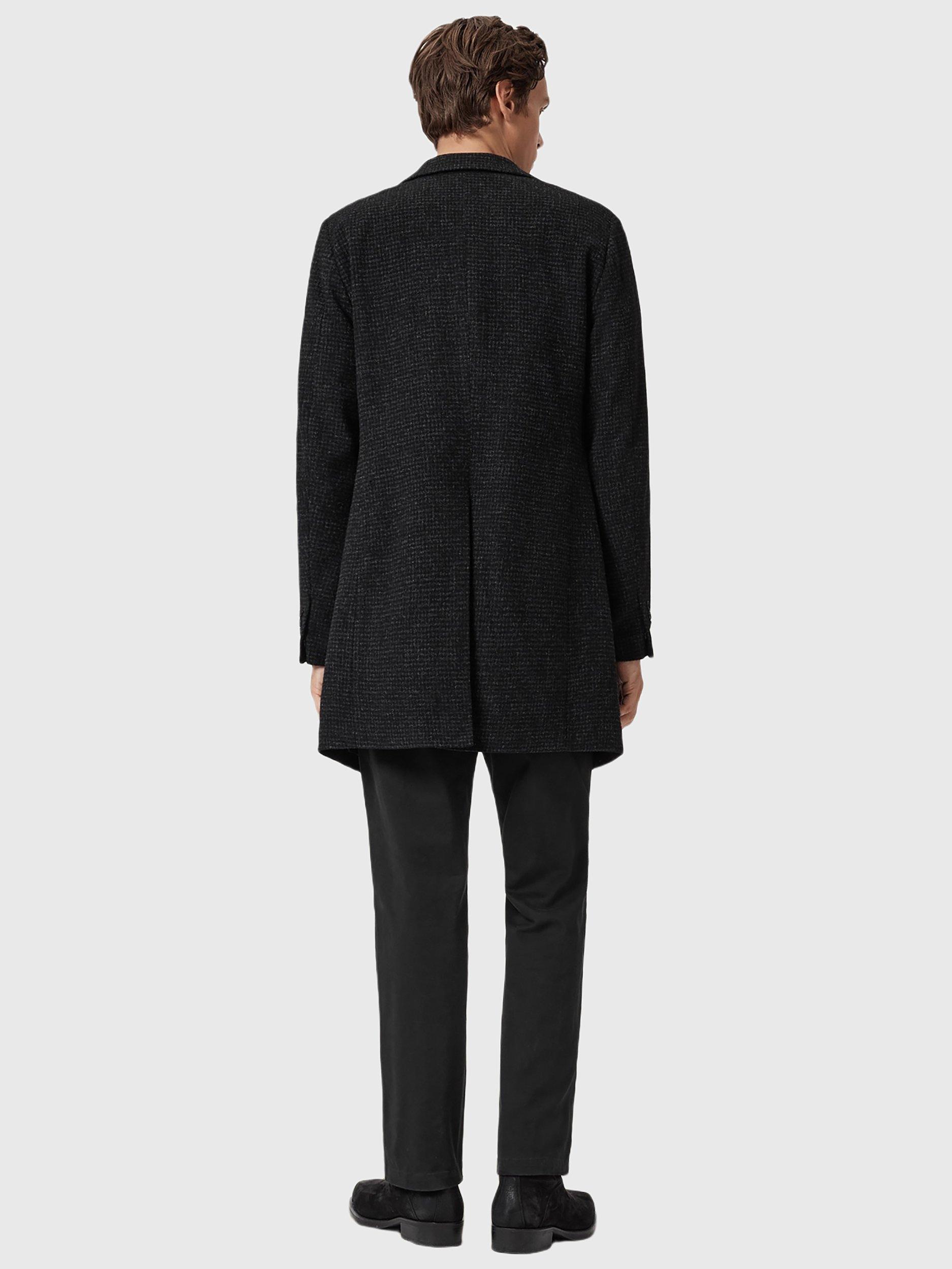 Product image 8 of 8, which shows AllSaints Beckley Slim Fit Cotton Blend Chinos, Black, 28R