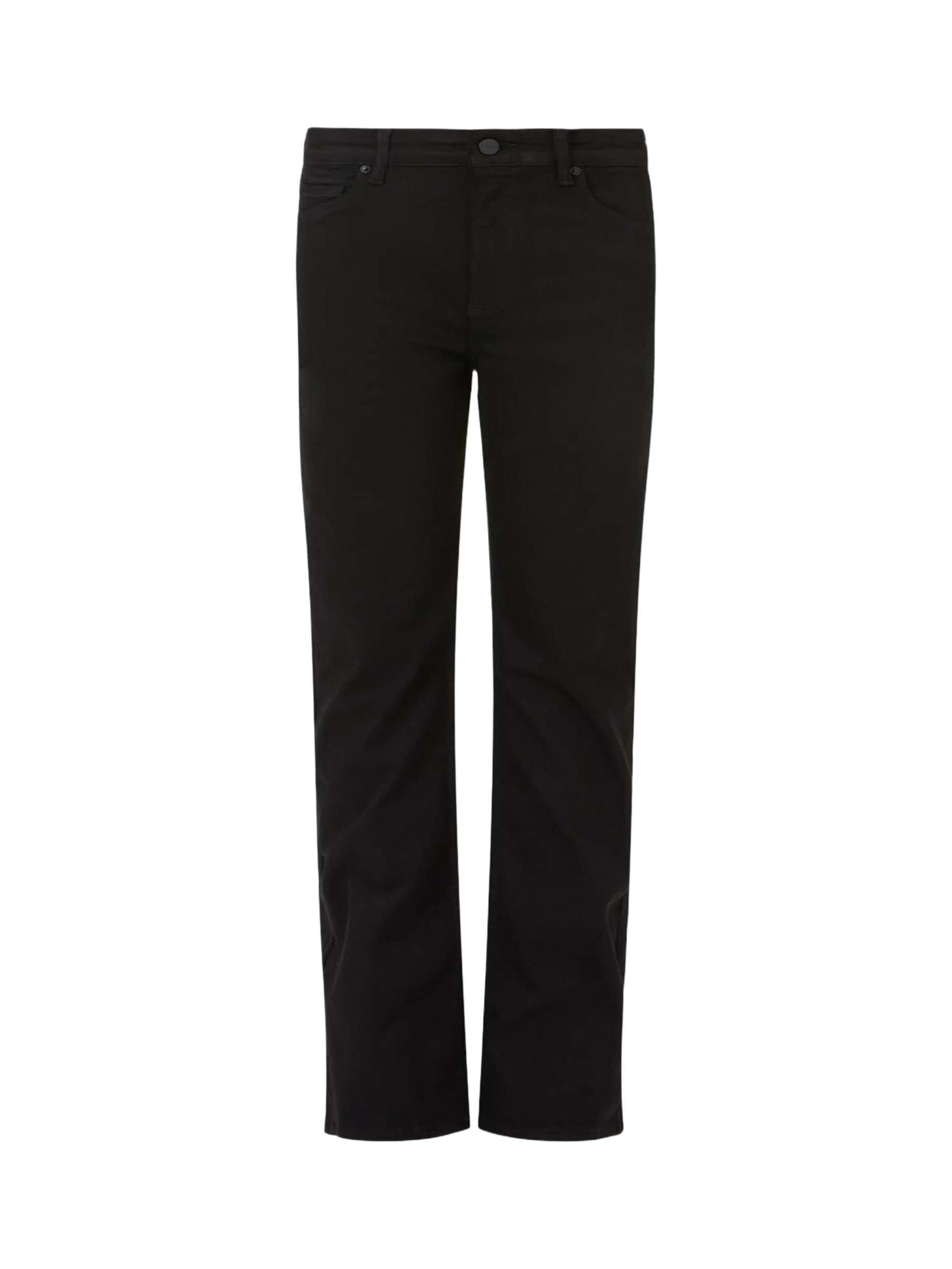 Product image 1 of 1, which shows AllSaints Haldan Slim Bootcut Jeans, Perfect Black, 25