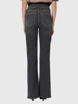 AllSaints Maisie Flared Denim Jeans - view 2, Mid Grey