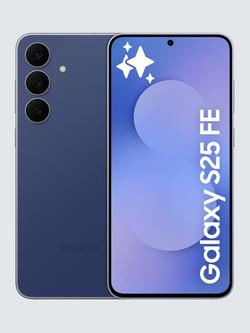 Samsung Galaxy S25 FE Smartphone, 8GB RAM, 6.7", Galaxy AI, 5G, SIM Free, Navy
