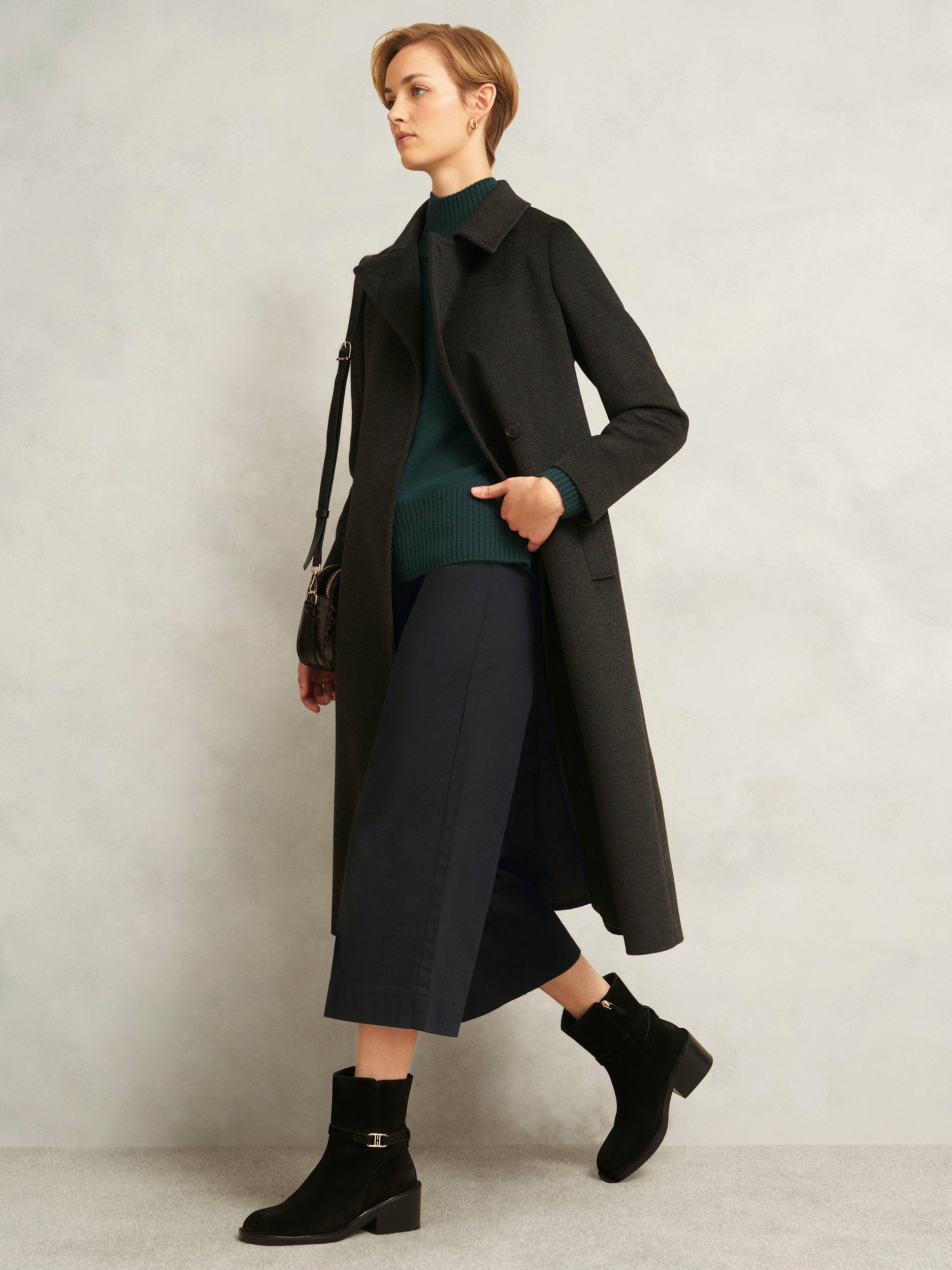 Product image 5 of 5, which shows Hobbs Brinley Cropped Jeans, Black, 10