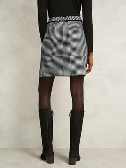 Hobbs Dolly Wool Check Mini Skirt - view 2, Multi