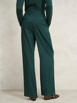 Hobbs Lucile Wide Leg Trousers, Ponderosa Green, Ponderosa Green