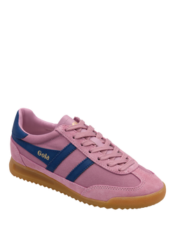 Gola Classics Women's Tornado Trainers, Candy/Deep Blue - view 2, Candy/Deep Blue