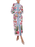 Raishma Valentina Floral Midi Dress, Pink
