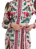 Raishma Valentina Floral Midi Dress, White