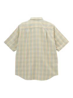 Gramicci Cotton Regular Fit Ombre Check Shirt, Mustard - view 2, Mustard