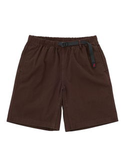 Gramicci Twill Fabric Shorts, Chocolate, Chocolate