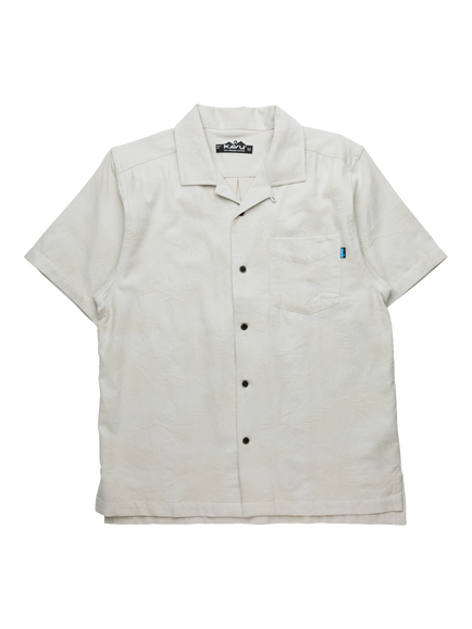 KAVU Deckhouse Cotton Regular Fit Shirt, Tropical Sands, Tropical Sands