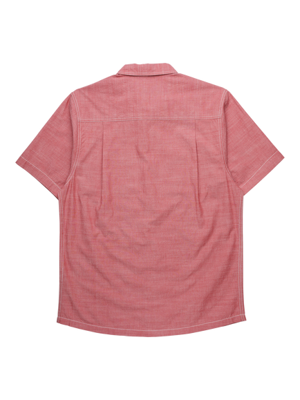 KAVU Jacksonville Cotton Regular Fit Shirt, Robust Red - view 2, Robust Red