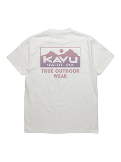 KAVU Cotton True Grade Graphic T-Shirt, Off White, Off White