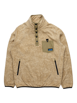 KAVU Teannaway Fleece, Terrain Topo, Terrain Topo