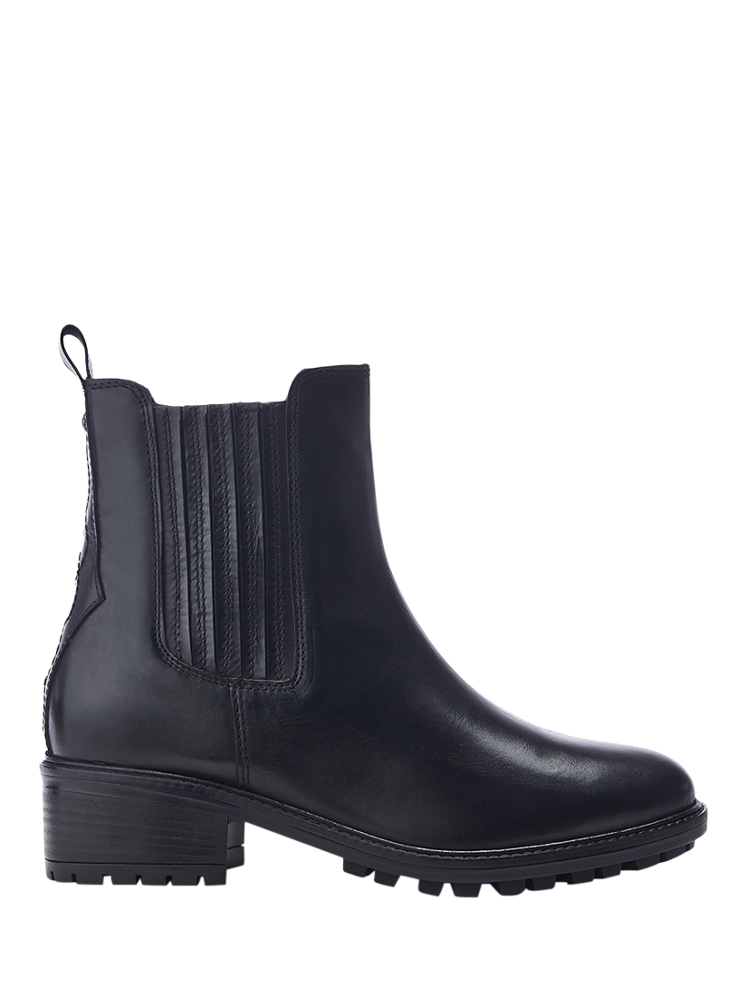 Product image 1 of 4, which shows Moda in Pelle Ostyn Leather Chelsea Boots, Black, 3