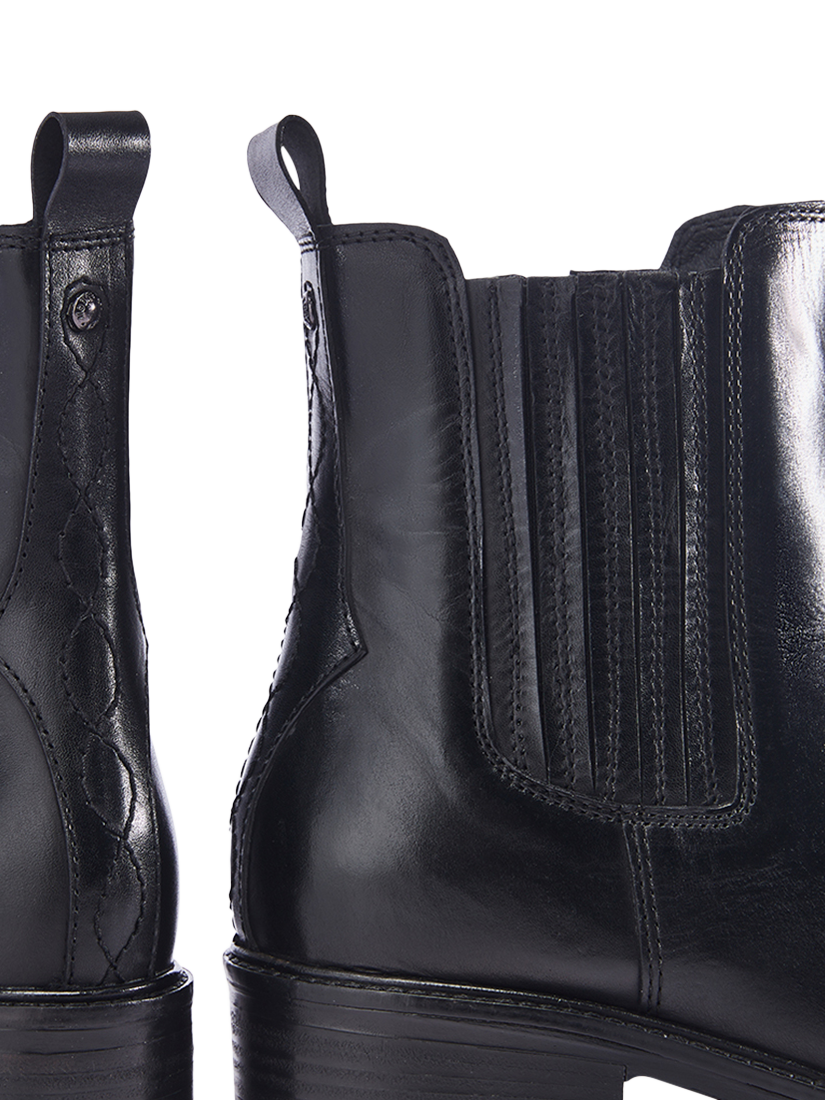 Product image 4 of 4, which shows Moda in Pelle Ostyn Leather Chelsea Boots, Black, 3